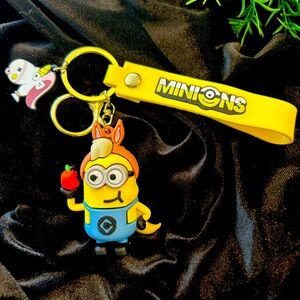 MINION HORSE THEME KEYCHAIN NEW